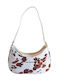 Damentasche Schultertasche Weiß