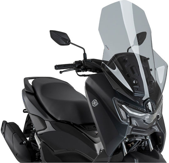 Puig V-tech Line Touring Motorcycle Windshield & Windscreen Tinted Visor for Yamaha NMAX 22407H