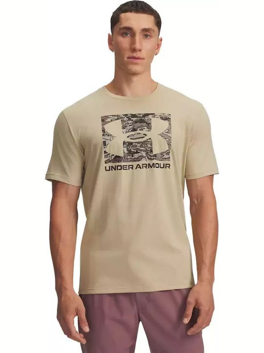 Under Armour Ua Abc T-shirt Μπεζ