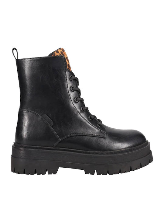 Stiefeletten Damen Schwarz