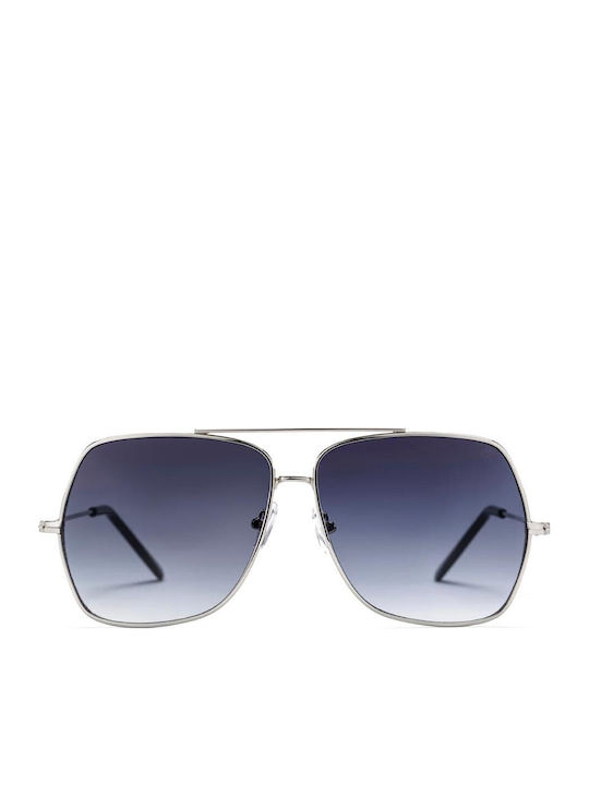 Chpo Men's Sunglasses with Silver Metal Frame a...
