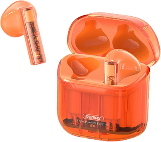 Remax Cozybuds 6C Bluetooth-Freisprecheinrichtung Kopfhörer mit Ladeetui Orange