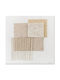 Painting Ecru Geometric Shapes 80x80 Cm