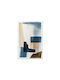 Painting Ecru Blue 80x120 Cm