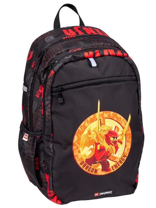 LEGO Ninjago Ghiozdan De Școală Primară Negru
