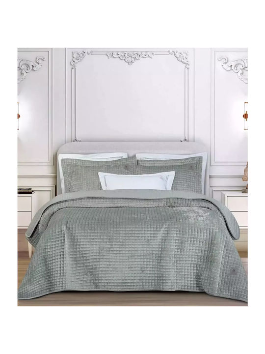 Greenwich Polo Club 4430 Κουβερλί Υπέρδιπλο Microfiber Sage Green 240x250cm