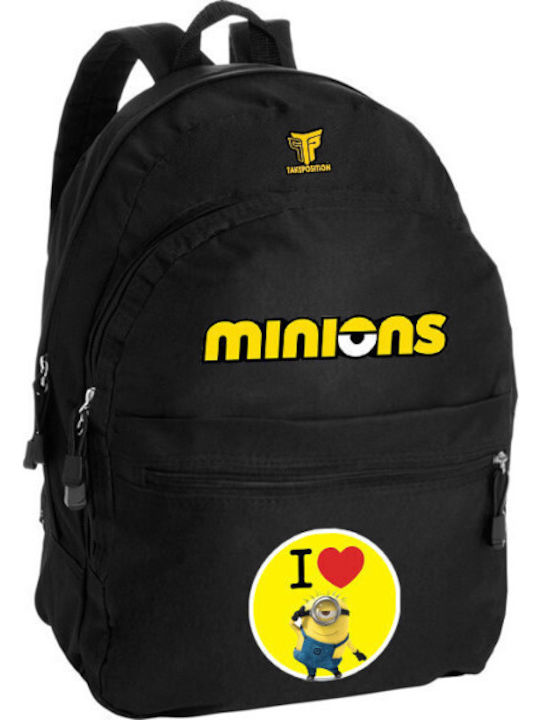 Takeposition Pearl School Bag Backpack Junior High-High School Black