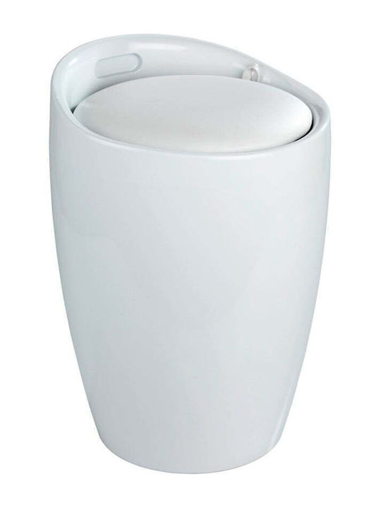 Wenko Coș De Rufe Din Plastic 20 L Alb