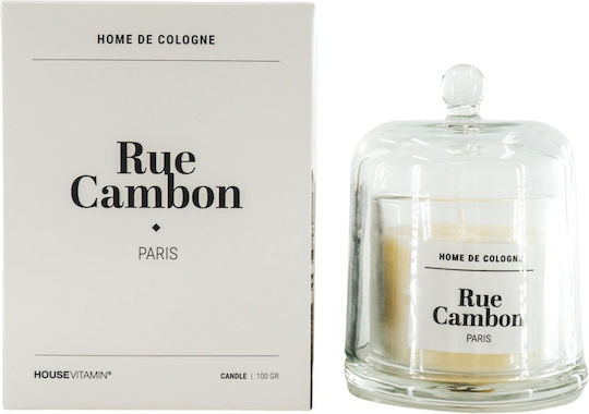 Beauty Home Αρωματικό Κερί Paris σε Βάζο με Άρωμα Paris 100gr