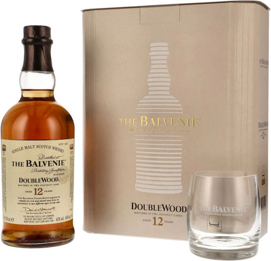 Balvenie 12y Double Wood +1 Tumbler Glass 700ml