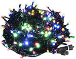 100 Lichterketten LED 5m. Mehrfarbige in Zeiche...