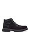 Leder Herrenstiefel Schwarz