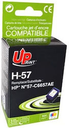 Ink Cartridge Uprint H-57cl/c6657ae Color