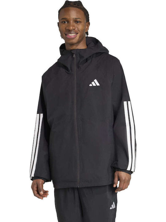 adidas Jacket Waterproof Black JM1056 | Skroutz.mt