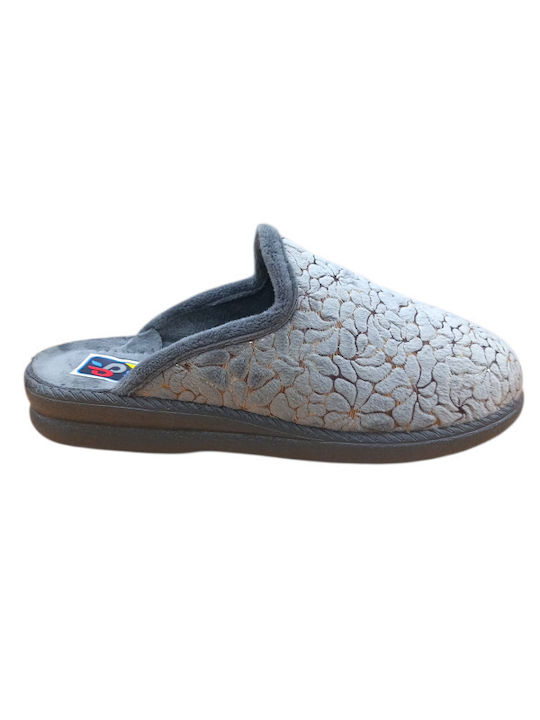 Sabino Winter Damen Hausschuhe Blau