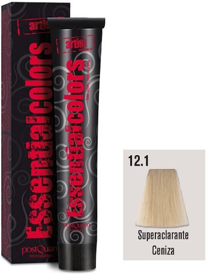 PostQuam Professional Βαφή Μαλλιών 12.1 Ash Super Lightener 60ml