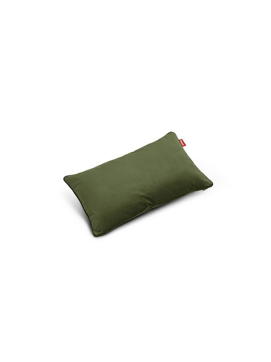 Fatboy Sofa Cushion King Velvet Recycled Deep Green 40x66cm