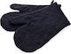 Costos Oven Mitt Fabric Black 1pcs