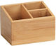 Wenko Kosmetikorganisator mit Trennzeichen Beige 12x9x8cm