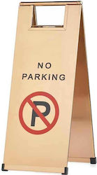 Πινακίδα Επιδαπέδια Inox 18/10 Copper No Parking 24×61εκ Πινακίδα Επιδαπέδια Inox 18/10 Copper No Parking 24×61εκ