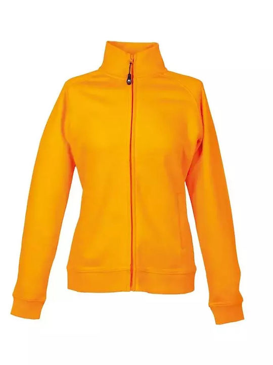 JRC Unisex Διαφημιστική Ζακέτα Μακρυμάνικη Orange