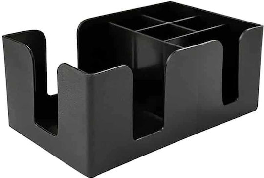 Bar Organizer Abs Black 25x15cm