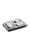Pintinox Inox Dessert Tower Stand with Base Silver Ø46xY6cm P46xL32xH6cm