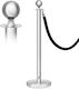 Premium Safety Barrier Post Inox 1m JN15