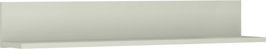 Shelf Wall Karin-130 125.5x22x20cm White Shelf Wall Karin-130 125.5x22x20cm White