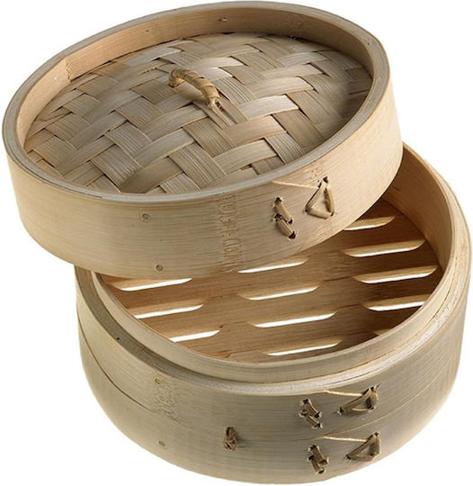 Recipient De Aburi Din Bambus Cu Capac 19x9cm T-236