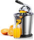 Electric Squeezer 180w Inox Black Semi Professional