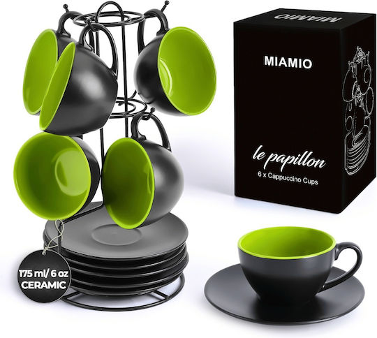 Miamio Σετ Φλιτζάνια Cappuccino 6τμχ Miamio Σετ Φλιτζάνια Cappuccino 6τμχ