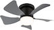 Globo Lighting Hines Deckenventilator mit Licht Schwarz