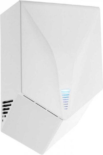 Στεγνωτήρας Χεριών Άσπρος Ματ V Power 1500w