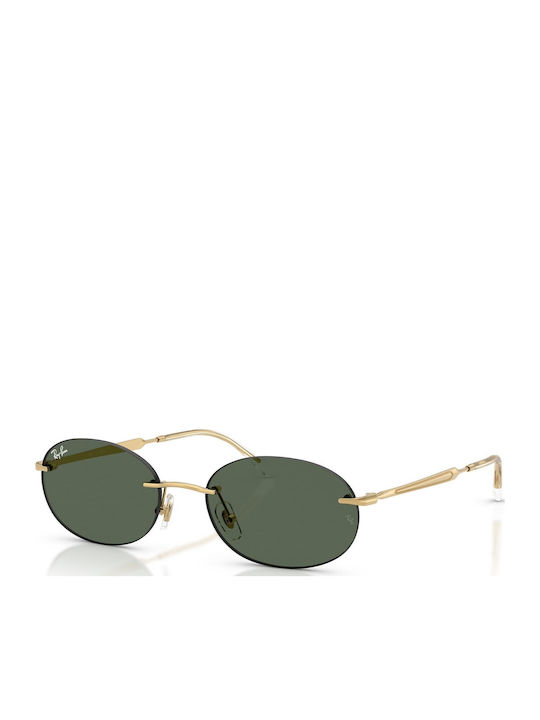 Ray Ban Unisex Γυαλιά Ηλίου με Χρυσό Μεταλλικό ...