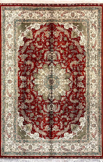 Koulis Family China Hereke 2knot Lucrat manual Covor Rectangular