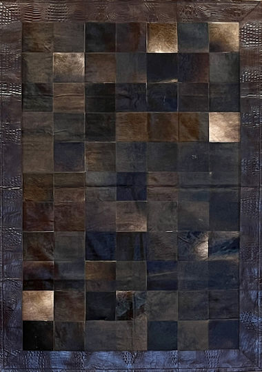 Koulis Family Χαλί Ορθογώνιο Δερμάτινο 170x245cm