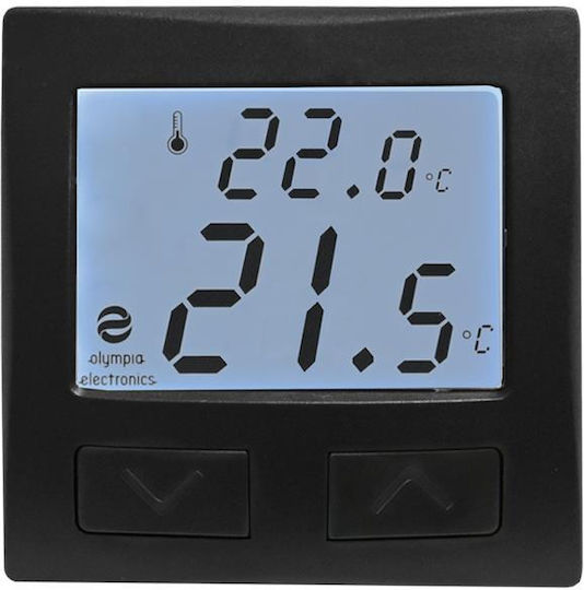 Olympia Electronics BS-831/C Ψηφιακός Θερμοστάτης Χώρου