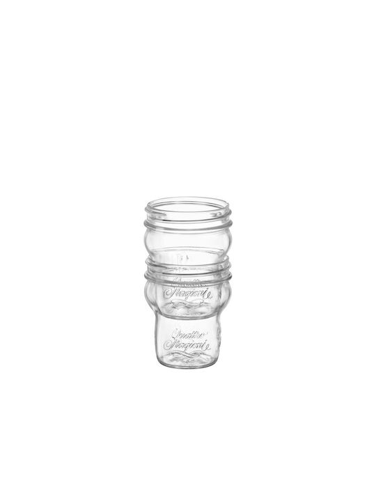 Bormioli Rocco Set of 6 General Use Glass Jars Transparent 275ml