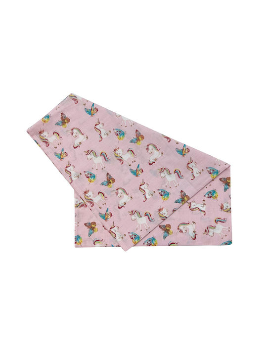 Bunny Bebe Einhorn Baby Kissenbezug aus 100% Baumwolle Rosa 45x33cm