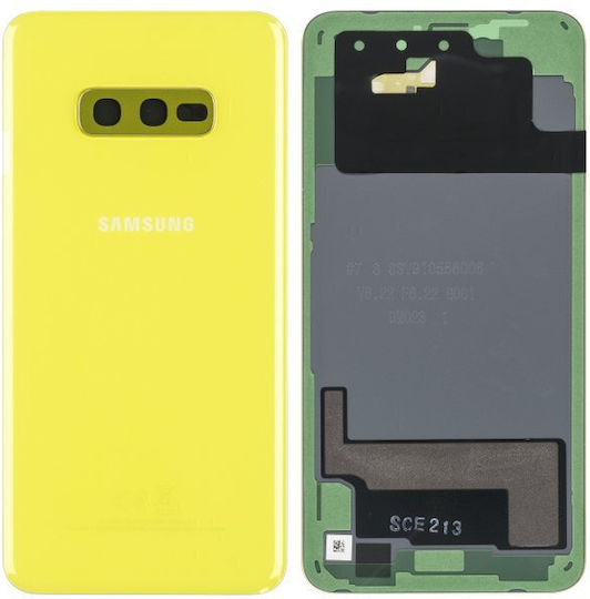 Capac Spate Carcase Telefoane Mobile Samsung Galaxy S10e G970 Galben