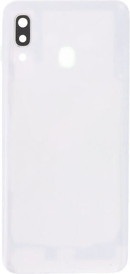 Πισω Καπακι Back Cover Samsung Galaxy A30 A305 Λευκό