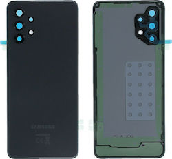 Hinteres Abdeckung Samsung Galaxy A32 4G A325 Schwarz Hinteres Abdeckung Samsung Galaxy A32 4G A325 Schwarz