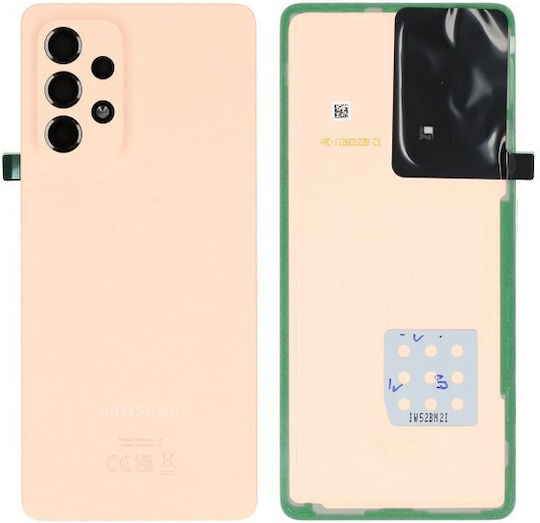 Πισω Καπακι Back Cover Samsung Galaxy A53 5g A536 Peach