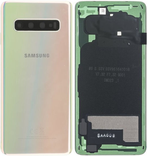 Πισω Καπακι Back Cover Samsung Galaxy S10 5g G977 Ασημί