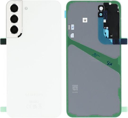 Hinteres Abdeckungs-Back Cover Samsung Galaxy S22 Plus S906 Weiß