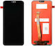 Screen with Touch Mechanism and Frame for Huawei P20 Lite (Black)