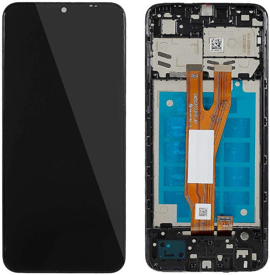 Οθόνη A032 με Μηχανισμό Αφής και Πλαίσιο για Samsung A03 Core A032 (Μαύρο)