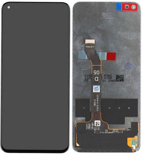 Screen Huawei with Touch Mechanism and Frame for Huawei Honor 50 Lite (Black)