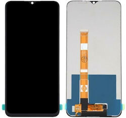 Οθόνη με Πλαίσιο για Realme C15, C11, C12, Narzo 20 (Μαύρο)